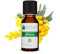 VOSHUILES - Oléssence de Mimosa - Essence Naturelle Pure - Parfum Floral Captivant pour Créations Cosmétiques, Huiles Corporelles et Diffusion - 5ml