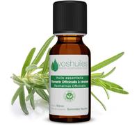 Voshuiles-Rosemary Officinalis Cineole Essential Oil-20 Ml-100% Pure And Natural-Hebbd-Use In Massage In Vegetable Oil-Very Aromatic Fragrance-French Company
