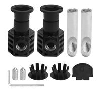 VOSOOT Kit de montage pour abattant wc suspendu fixation, kit de raccordement universel avec vis en acier inoxydable llen et accessoires, pour toilettes suspendues dans les salles de bains et