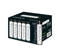 Voss Artesian Lot de 24 bouteilles d'eau pétillante 375 ml