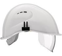 Voss casque de protection VisorLight EN 397, blanc de sécurité