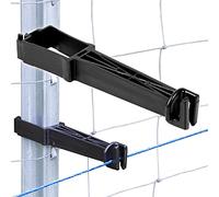 VOSS.farming 10x Isolateurs écarteurs pour piquets en Z, Noir