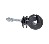 VOSS.farming 25x isolateurs annulaires, Filetage métrique, 6mm x 36mm pour clôtures