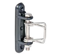 VOSS.farming 2X Isolateur pour début, Angles et Fin de clôture « Edelstahl, Acier Inoxydable + étriers