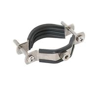 VOSS.farming 5X Collier pour isolateur, Fixation sur Piquet, Filetage M6, Acier Inoxydable