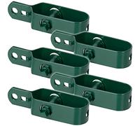VOSS.farming 5X Tendeur de Fil pour Fils métalliques, pour clôture électrique, thermolaqué Vert, 100 mm