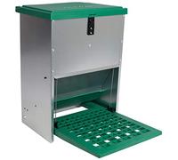 VOSS.farming Feed-O-Matic - Mangeoire Automatique avec pédale, jusqu'à 12 kg, pour volaille, Poulet