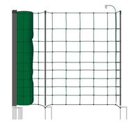VOSS.farming Filet Mouton farmNET+ 108 cm, 20 piquets, Double Pointe, clôture électrique