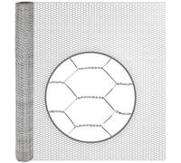 VOSS.farming Grillage pour Lapin avec Fil métalique 10 m x 100 cm, Mailles hexagonales - Grillage métallique pour Lapins de 13x0,7 mm, galvanisé