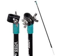 VOSS.farming Netfix - étai pour la Consolidation - 90cm de Hauteur + 15cm Pointes au Sol, pour Filets électriques jusqu'à la Hauteur de 90cm Environ