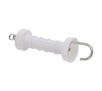 VOSS.farming Poignée de Portail compacte avec Crochet, Ressort Simple Acier galvanisé, poignée pour Portail de clôture électrique
