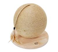 VOSS.PET Grande Boule à griffer Vesta Ø30 cm, griffoir, Jouet Chat, Grimper, griffer, Chaton