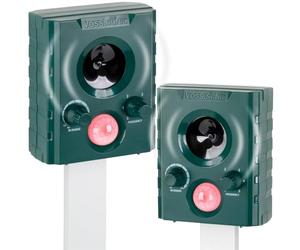 VOSS.sonic 1000 Double Pack 2X répulsif Animal à ultrasons répulsif par ultrasons et Alarme