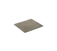 VOSSEN Tapis de bain EXCLUSIVE 55x65cm Pepplestone gris
