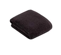 Vossen Vegan Life Serviette de bain Anthracite 100 x 150 cm