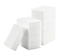 VOSSOT 10 Pièces Éponge Magique, 2X Plus Gomme Magique Éponges Réutilisable Lavable Magic Eraser, Éponge Magiques Mur Blanc, Éponge Nettoyante Cuisine Salle de Bain Sols Chaussures