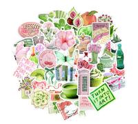 VOSSOT 100 Pièces Autocollants Esthétiques Style INS - Cute Sticker pour Portable, Ordinateur, Journaling, Scrapbooking, Décor Sticker, Laptop, Bouteille D’Eau et Sticker Livre Créatif