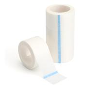 VOSSOT 4 Rouleaux uban Micropore Chirurgical Médical Auto-Adhésif 2,5 cm x 9,14 m, sparadrap micropore douce pour la peau, bande adhésive pour le soin des plaies, extension de cils pour le sport