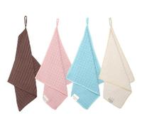 VOSSOT 4 Torchons de Cuisine Microfibre, Super Absorbant Chiffon, Cuisine nettoyagant, Serviette, Essuie Main Vaisselle Lavette Douce Serviettes de Cuisine Lavable 30cm x 30cm