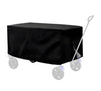 VOSSOT Housse Pliable pour Chariot de Jardin, Housse de Protection pour Chariot de Transport Houssa de Protection pour Chariot de Jardin pour Chariot de Jardim Chariot Pliable a Roulette 4 Roues