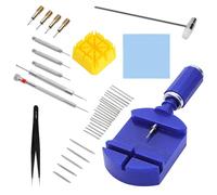 VOSSOT Kit de réparation de montre - Outil de réparation de barrettes à ressort - Pince à ressort - Outil de bracelet de montre - Outil de raccourcissement de bracelet - Kit de retrait de maillons