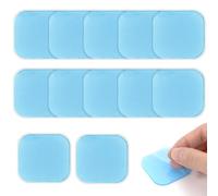 VOSSOT Lot de 12 coussinets de gel EM 59 pour entraîneur,coussin de gel EMS,coussin de rechange en feuille de gel de rechange pour entraîneur ABS,coussinets de gel multifonctions