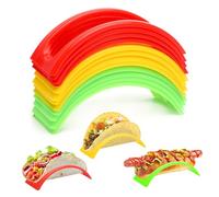 VOSSOT Lot de 12 supports pour taco, sandwichs, saucisses, hot dogs, tacos
