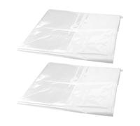 VOSSOT Lot de 2 sacs de rangement sous vide pour matelas - 220 x 100 cm - Grand sac de rangement sous vide - Grand sac étanche pour le déménagement des matelas, vêtements