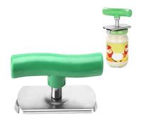 VOSSOT Ouvre-boîte manuel pour arthrite - Pour personnes âgées - Économiseur de travail - Ouvre-boîte - Ouvre-bocal à visser - En acier inoxydable - Réglable