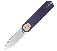 Vosteed Corgi 14C28N Satin Violet G10 CG3S07