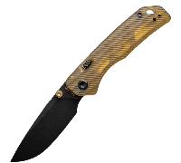 Vosteed Marten 154CM Black Stonewash Amber PEI A1607
