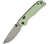 Vosteed Marten 154CM Stonewash Aluminium Vert A1602