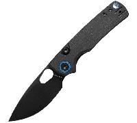 Vosteed Porcupine 14C28N Black Stonewash Black Micarta A2601