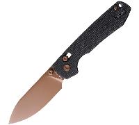 Vosteed Raccoon(Crossbar Lock) 14C28N Copper Dune Black Micarta A0539