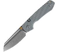 Vosteed Raccoon(TLL&MS Blade) 14C28N Stonewash,Gray G10 A2930