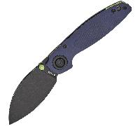 Vosteed Shilin Cutter Elmax Black Stonewash Purple Aluminium A2806