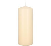VOSTEEN 6X Bougie Ronde 150/58mm Ø crème - Bougies Table trempée en Surface & avec Protection Incendie - Chandelle Blanche lot
