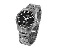 Vostok Europe 125A747-B Rocket N1 Montre automatique pour homme avec bracelet en acier inoxydable et fermoir papillon