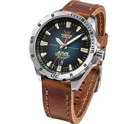 Vostok Europe Almaz NH35-320A678 Montre Automatique pour Homme Marron/Bleu, Sangles
