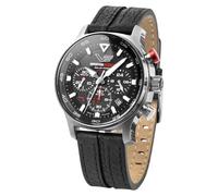 Vostok Europe Expedition South Pole 592A761 Montre pour Homme avec chronographe Solaire et Bracelet en Cuir 20 ATM Date