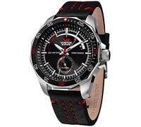 Vostok Europe Montre analogique Automatique pour Homme avec Bracelet en Cuir NE57-225A563, Noir, Lanières