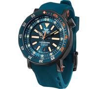 Vostok Europe NH35A-620C633 Montre homme automatique Lunokhod 2 avec bracelet pétrole