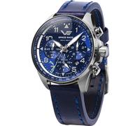 Vostok Europe Space Race 325A742 Montre chronographe pour Homme avec Bracelet en Cuir 20 ATM Date