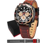 Vostok Europe VK67-650E721 Montre pour homme Systema Periodicum Chronograph Boron