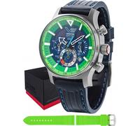 Vostok Europe VR42-595A733 Montre solaire pour homme Expedition North Pole Polar Spruce Green