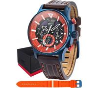 Vostok Europe VR42-595D734 Montre Homme Solar Expedition North Pole Polar Sunrise Bleu