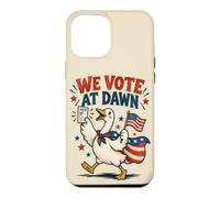 Vote drôle d'oie Patriotique pour Le Jour des élections Coque pour iPhone 12 Pro Max