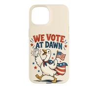 Vote drôle d'oie Patriotique pour Le Jour des élections Coque pour iPhone 15