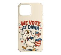Vote drôle d'oie Patriotique pour Le Jour des élections Coque pour iPhone 16 Pro Max