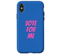 Vote for Me Election Day Student Council Apparel Coque pour iPhone X/XS